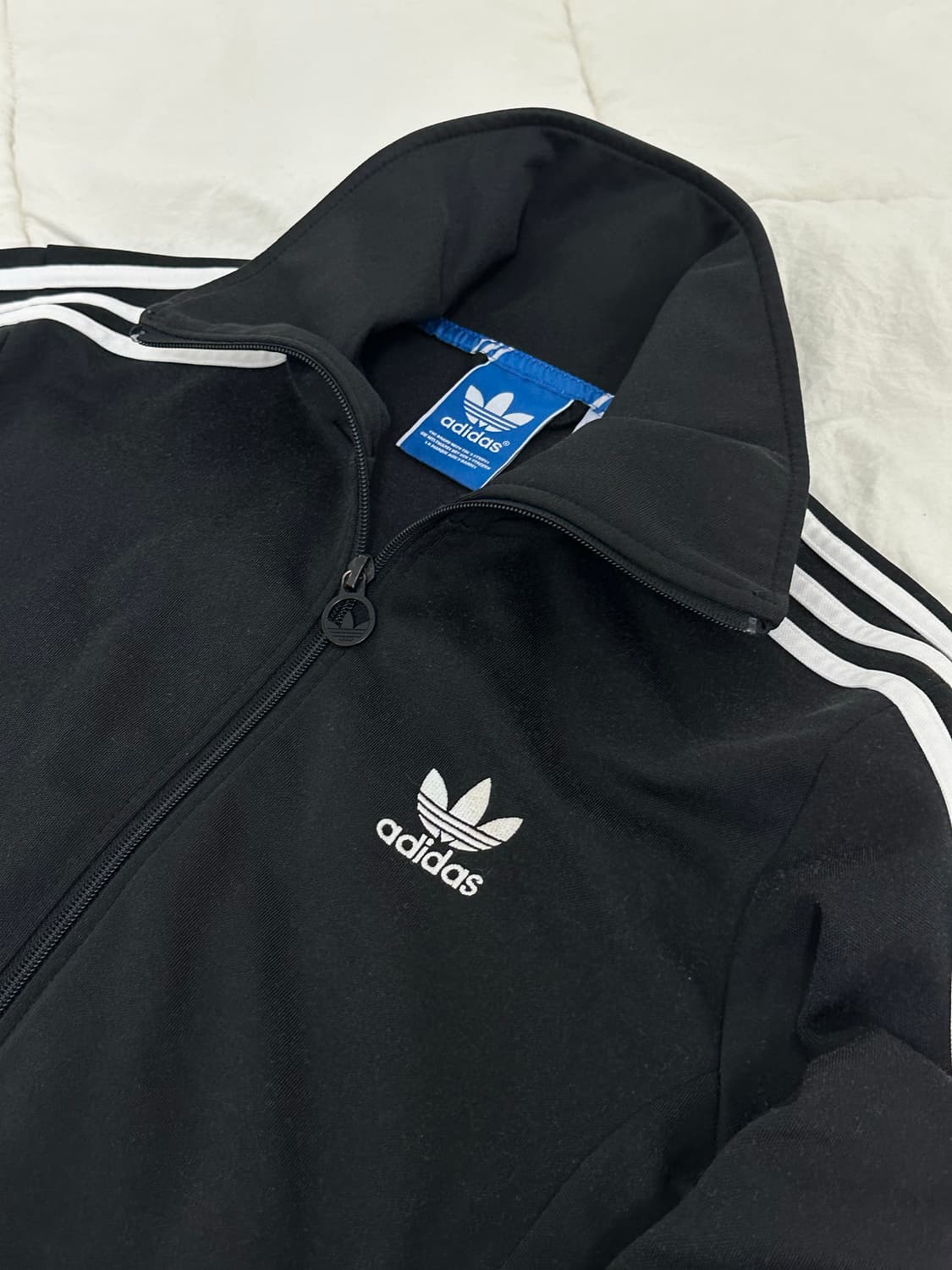 아디다스 파이어버드 삼선 유로파 트랙탑 블랙 미디움 상품이미지5