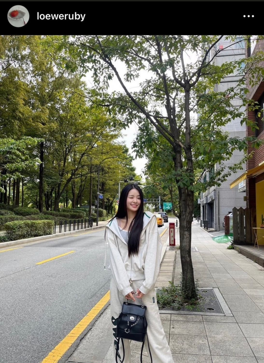 레이드백 어커브 블랙트위드 백팩 (하트시그널 김지민 착용) 상품이미지3