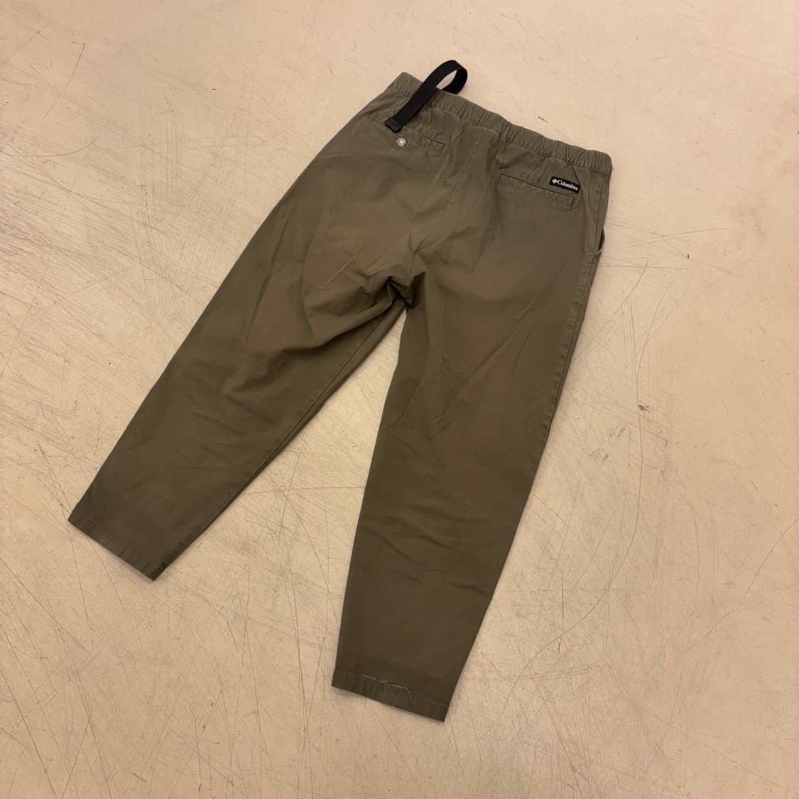 컬럼비아 카키 립스탑 코튼 팬츠 상품이미지3