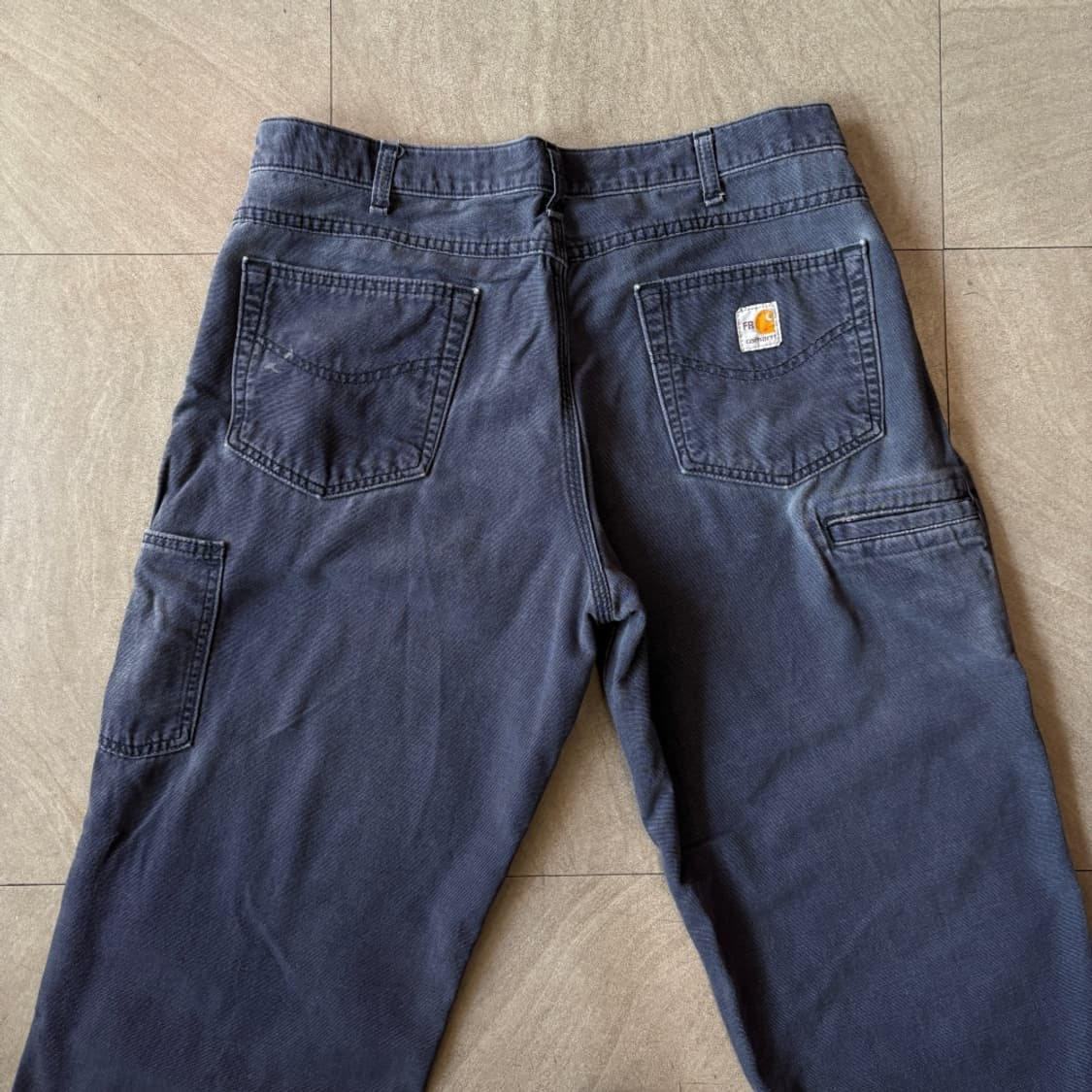 칼하트 오리지널 fr 네이비 카고 팬츠 상품이미지2