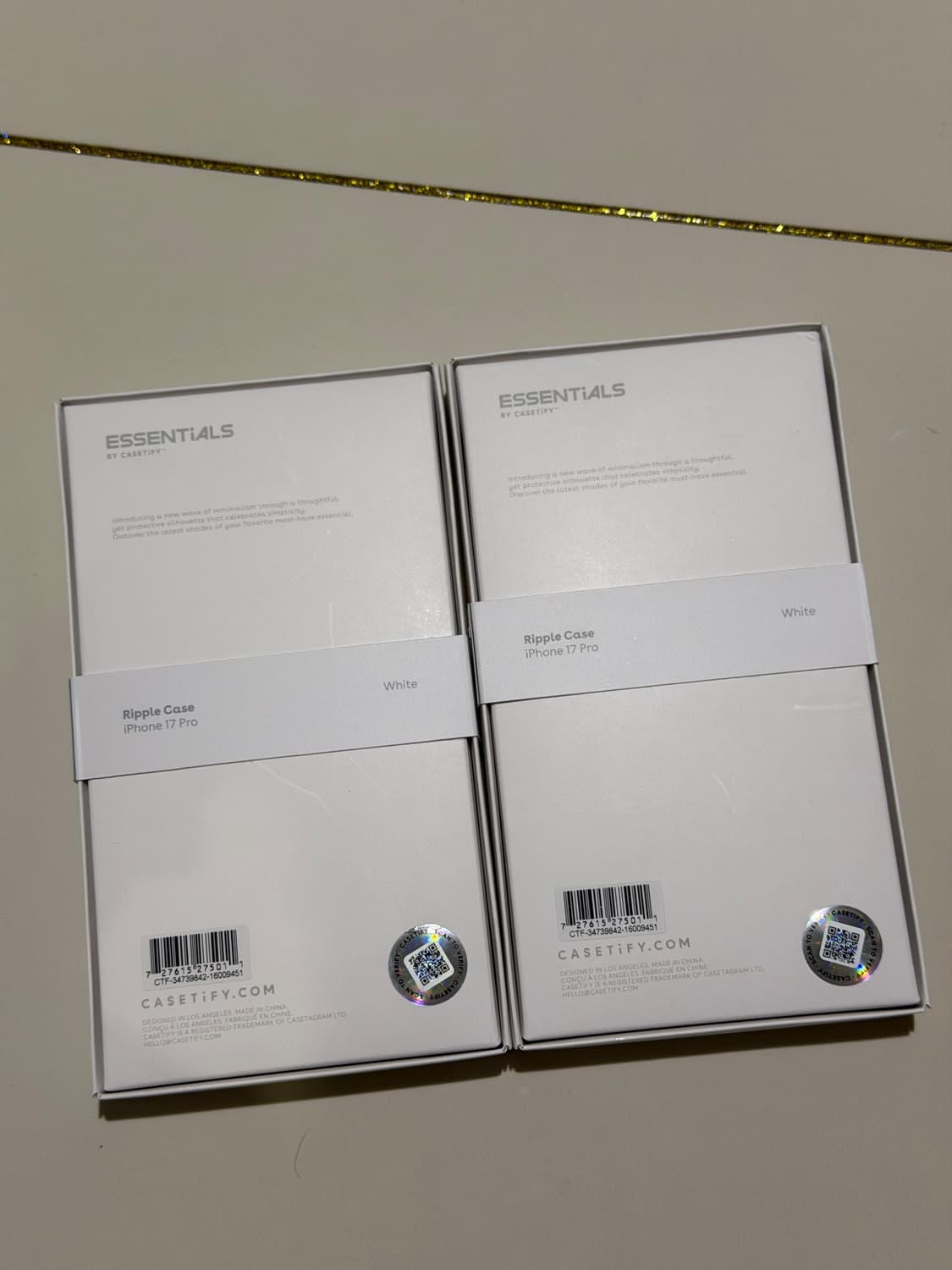 아이폰 17프로 리플 케이스 화이트 상품이미지4