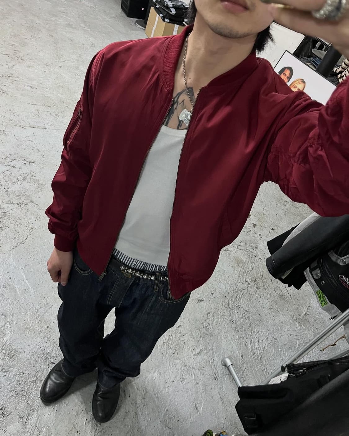 colza ma-1 bomber jacket 상품이미지2