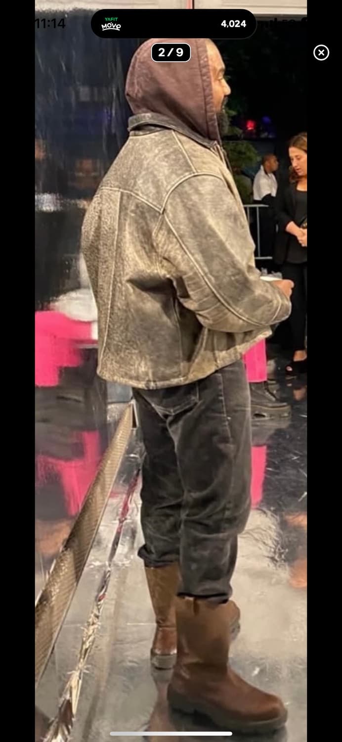 울버린 웰링턴 스틸토 워크부츠 9EW 270사이즈 상품이미지1