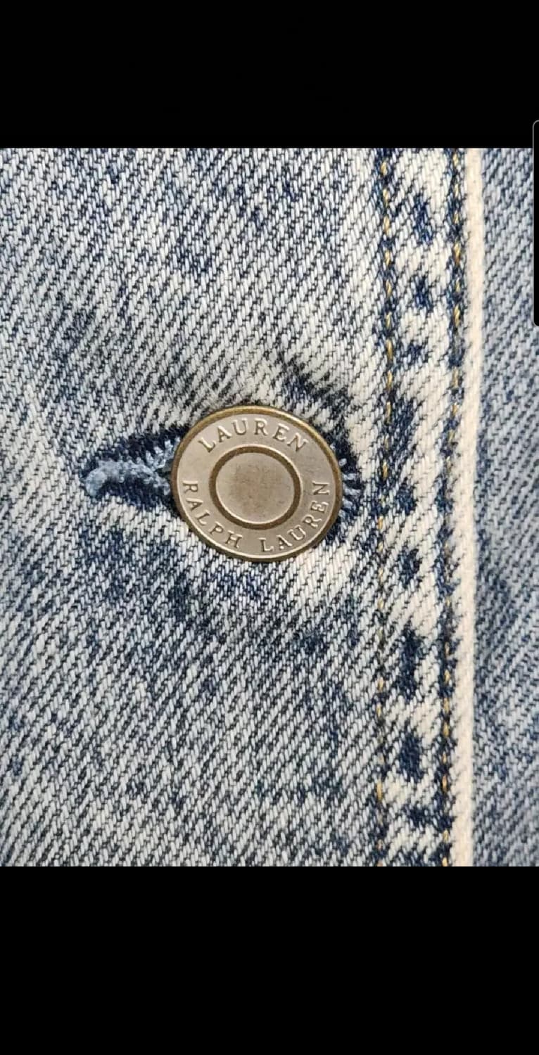 (L) 랄프로렌 폴로 데님자켓 연청 청바지 빈티지  상품이미지4