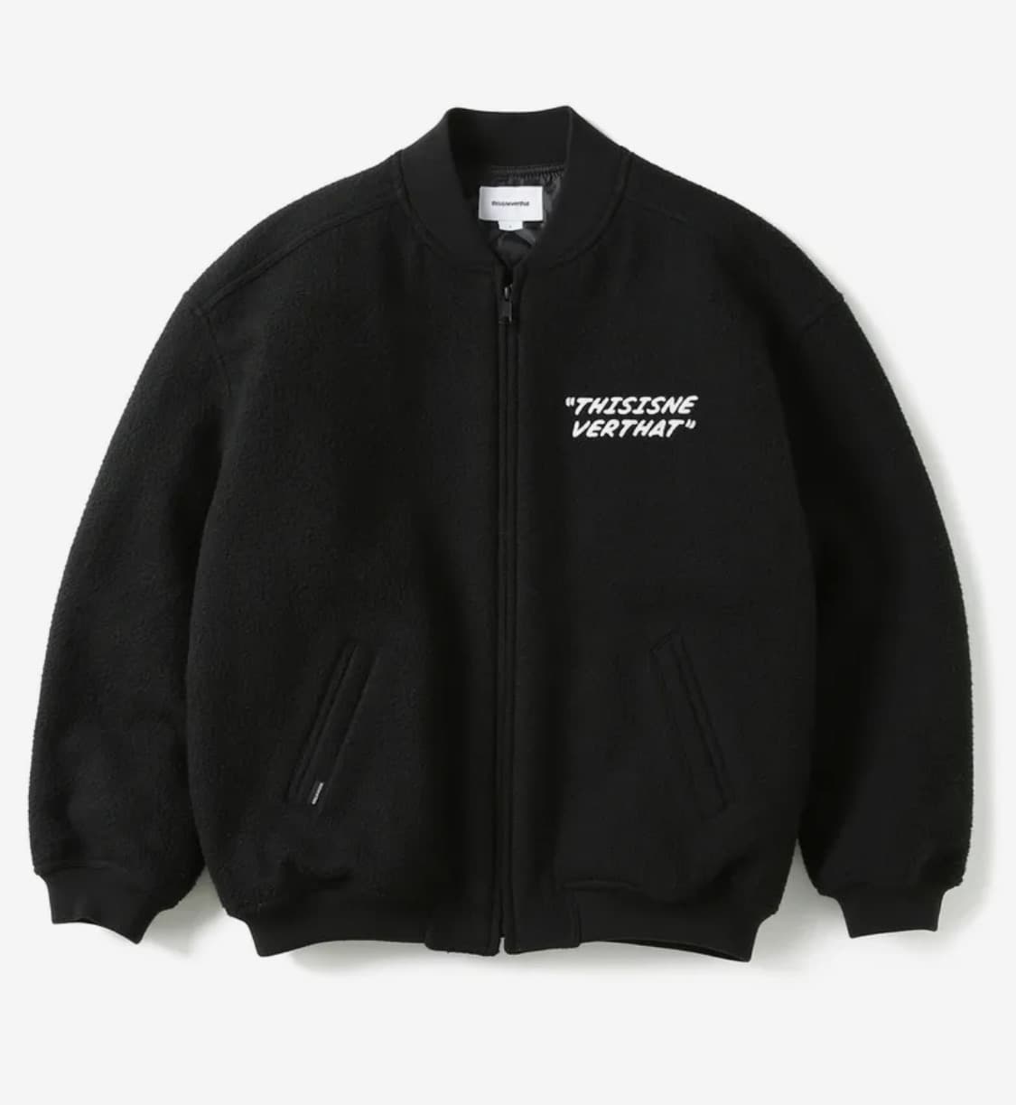 Old Car Varsity Jacket Black L 상품이미지1