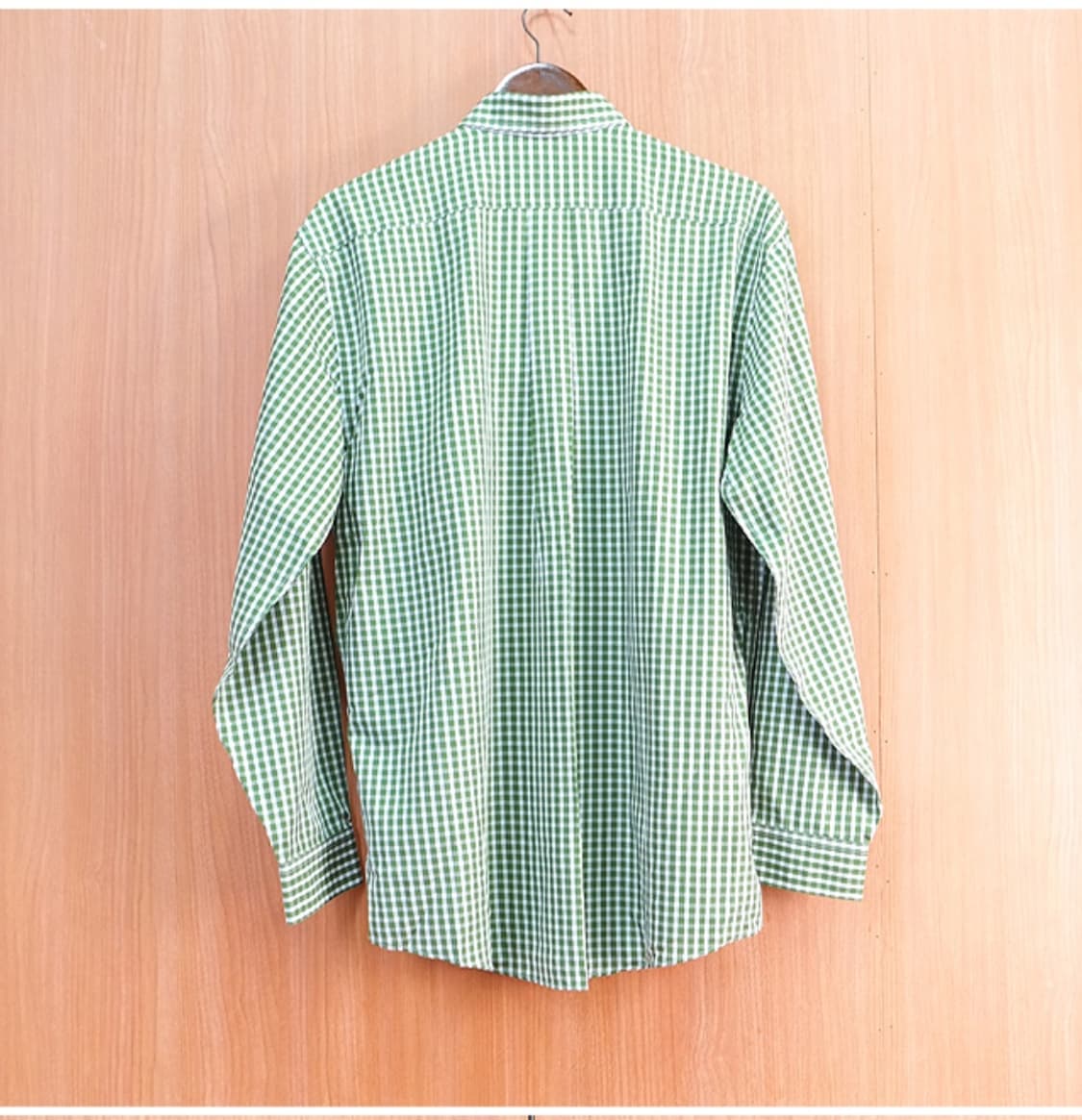 L.LBEAN 엘엘빈 코튼100 % 깅엄 체크남방  상품이미지4