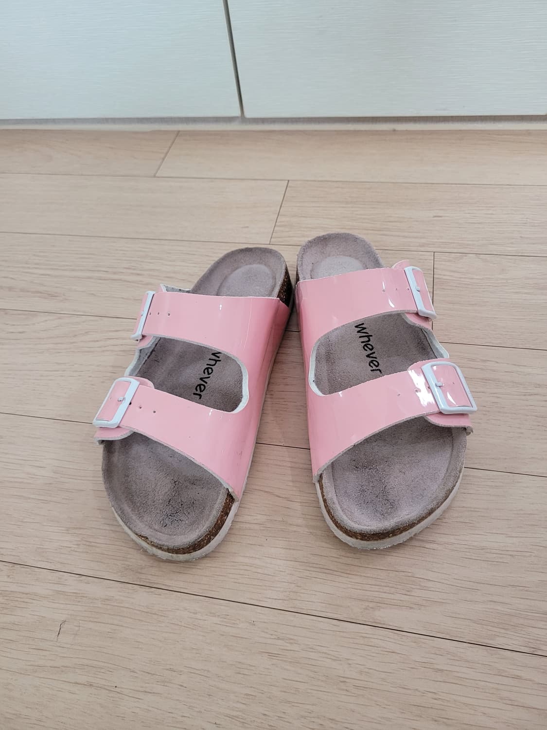 웨버 Whever 여아 샌들 225 핑크 상품이미지2