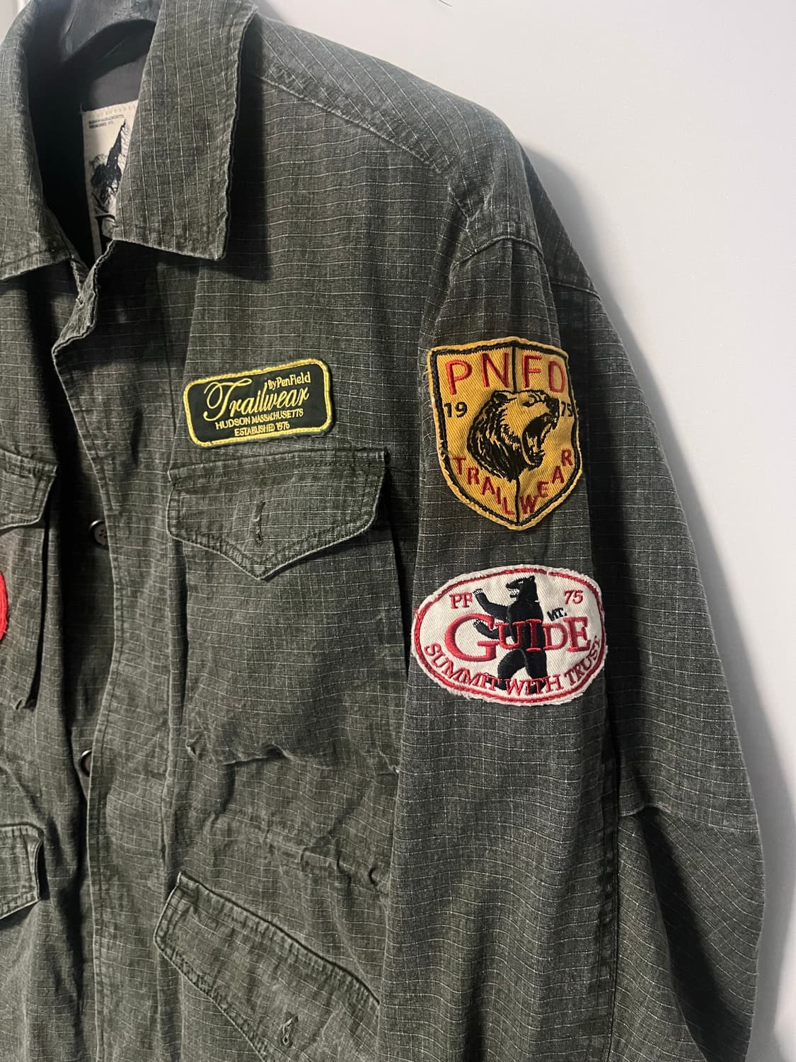 펜필드 아사벳 패치 필드자켓 M 상품이미지3