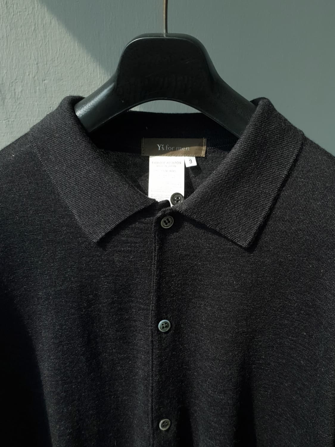 Y's knit polo cardigan
 by YohjiYamamoto 상품이미지3