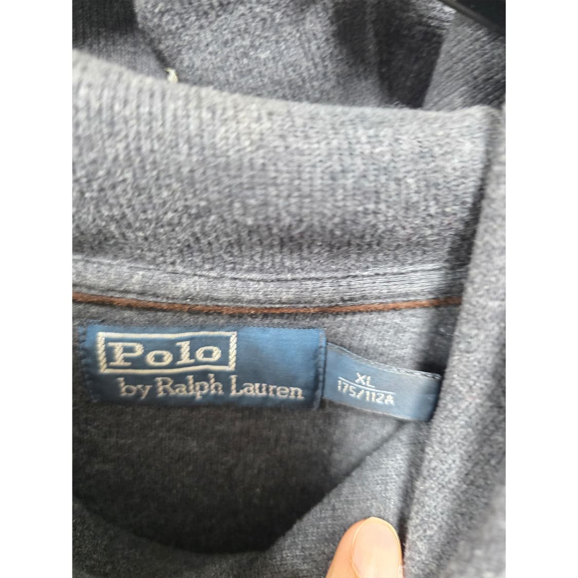 폴로 랄프로렌 숄카라 스웨트셔츠 XL 상품이미지2
