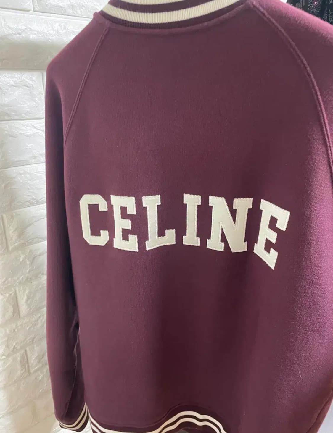 셀린느 오버핏 바시티 105사이즈 m사이즈 상품이미지3