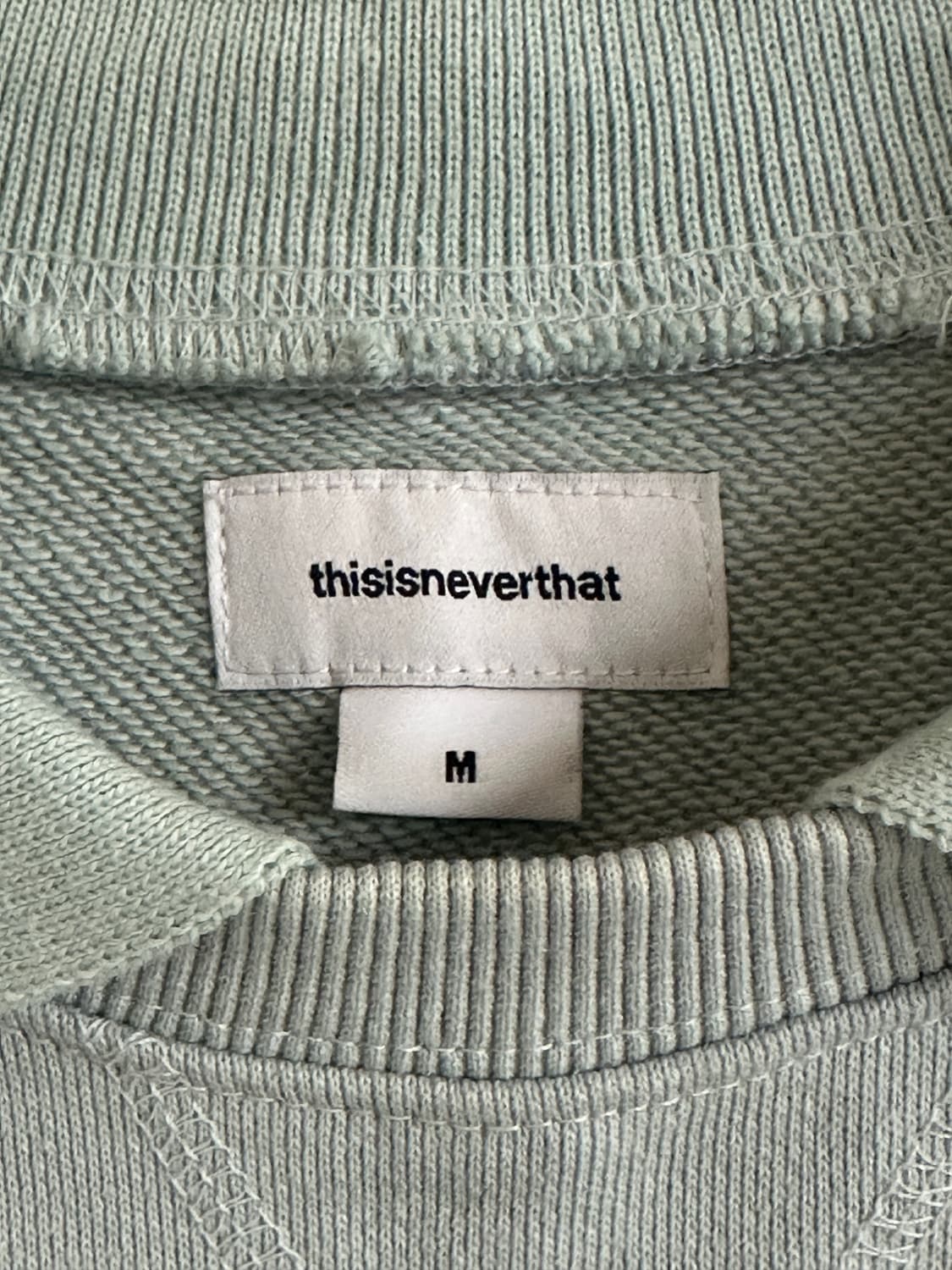 디스이즈네버댓 폴로넥 스웻셔츠,맨투맨 m 상품이미지3