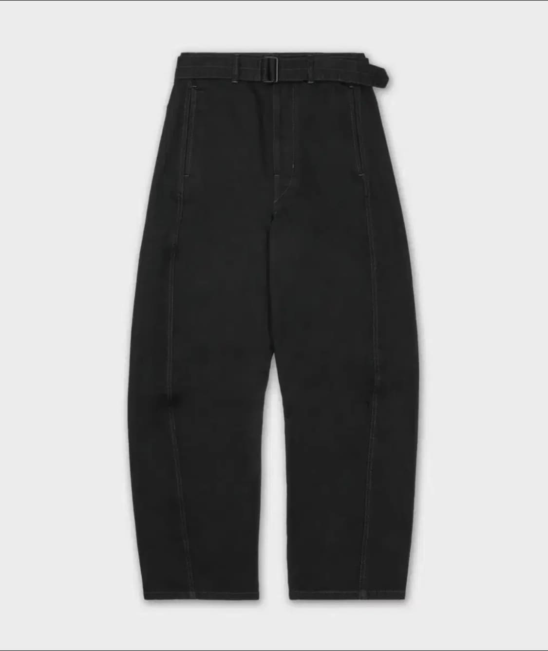 르메르 트위스트 벨티드 팬츠 블랙 M 상품이미지3