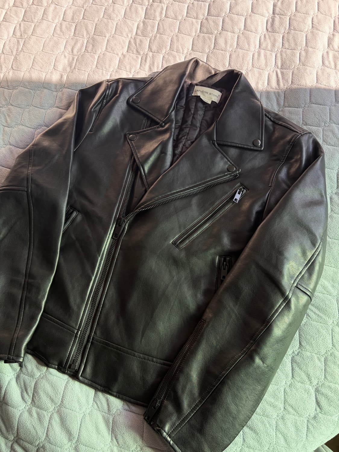 라퍼지스토어 라이더 가죽 자켓 상품이미지1