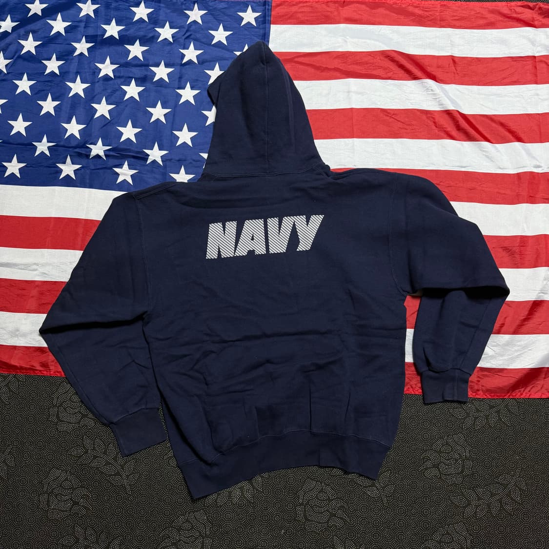 [M] 밀리터리 미 해군 NAVY 스웻 후드 티셔츠  US-24 상품이미지5