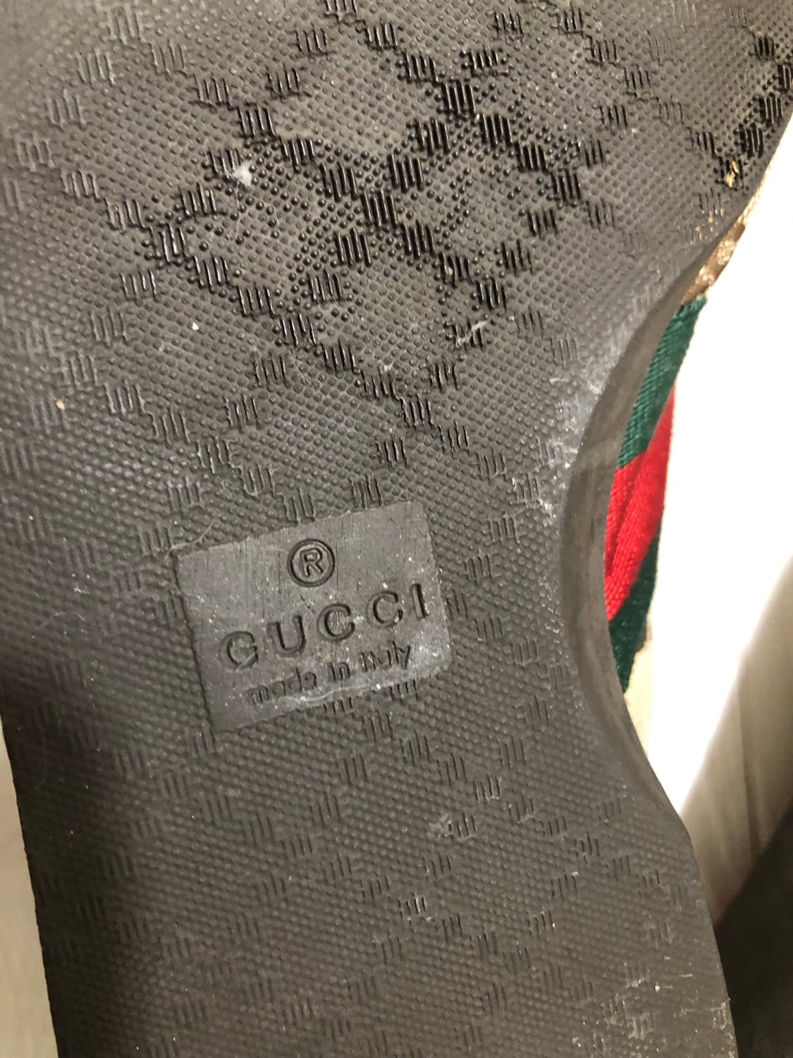 구찌 GC로고 캔버스&스웨이드 스니커즈( 남성280) 상품이미지4