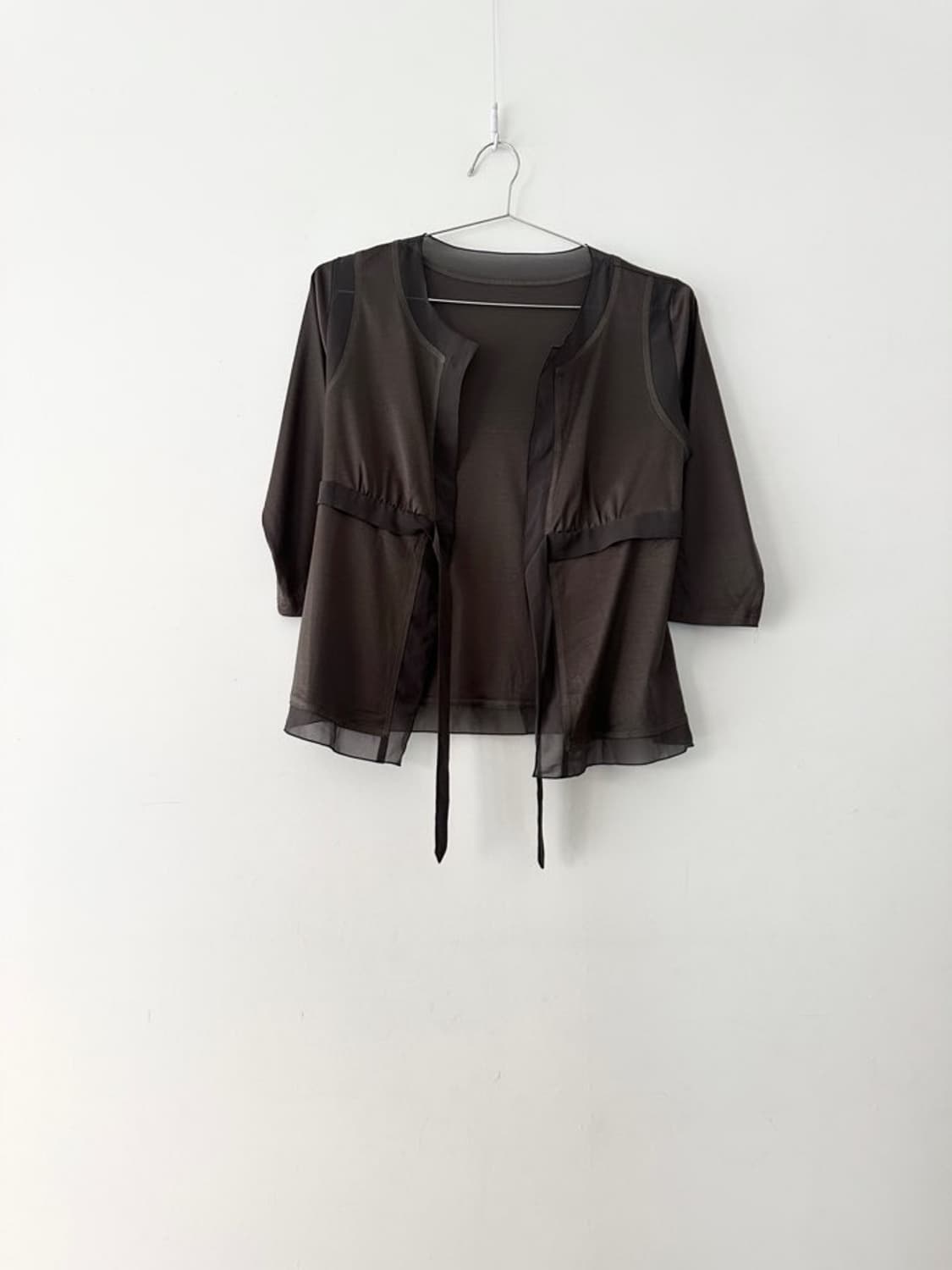 Strap feminine cardigan 상품이미지3