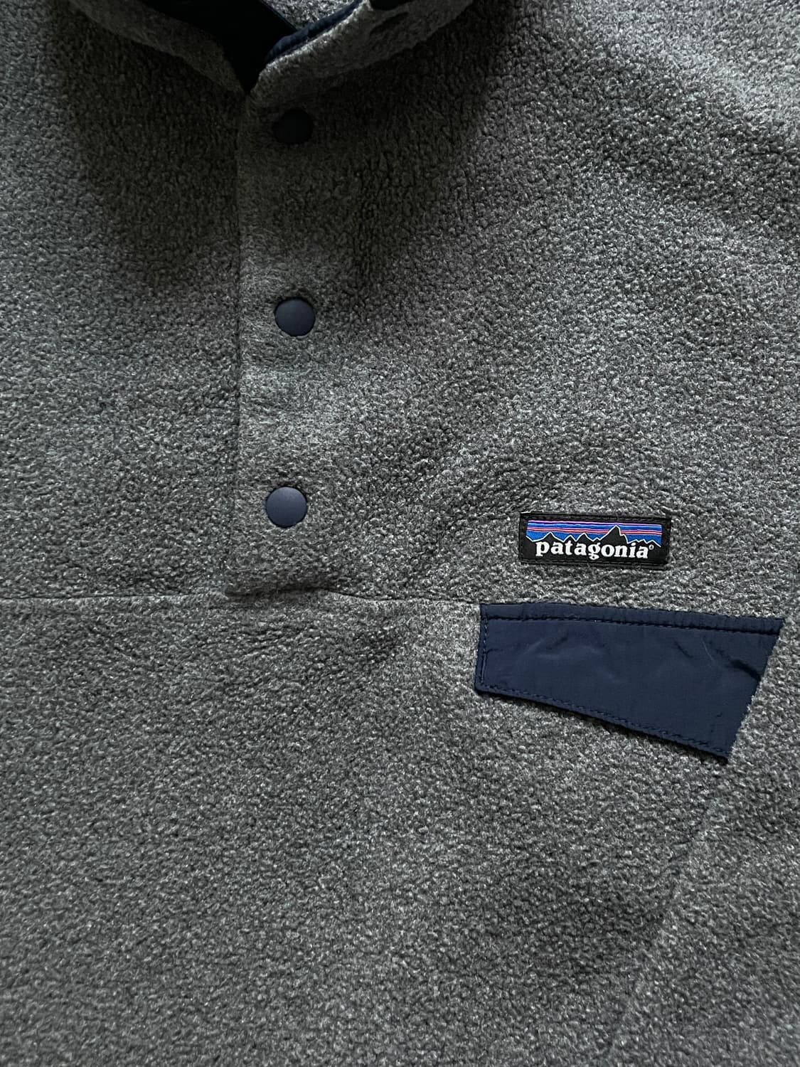 파타고니아 신칠라 니켈 네이비 그레이 플리스 patagonia 상품이미지4