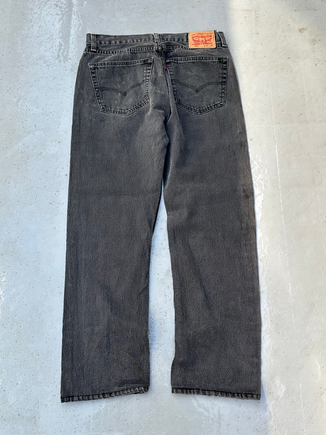 [리바이스] •Levi's 505 Black Denim 상품이미지6