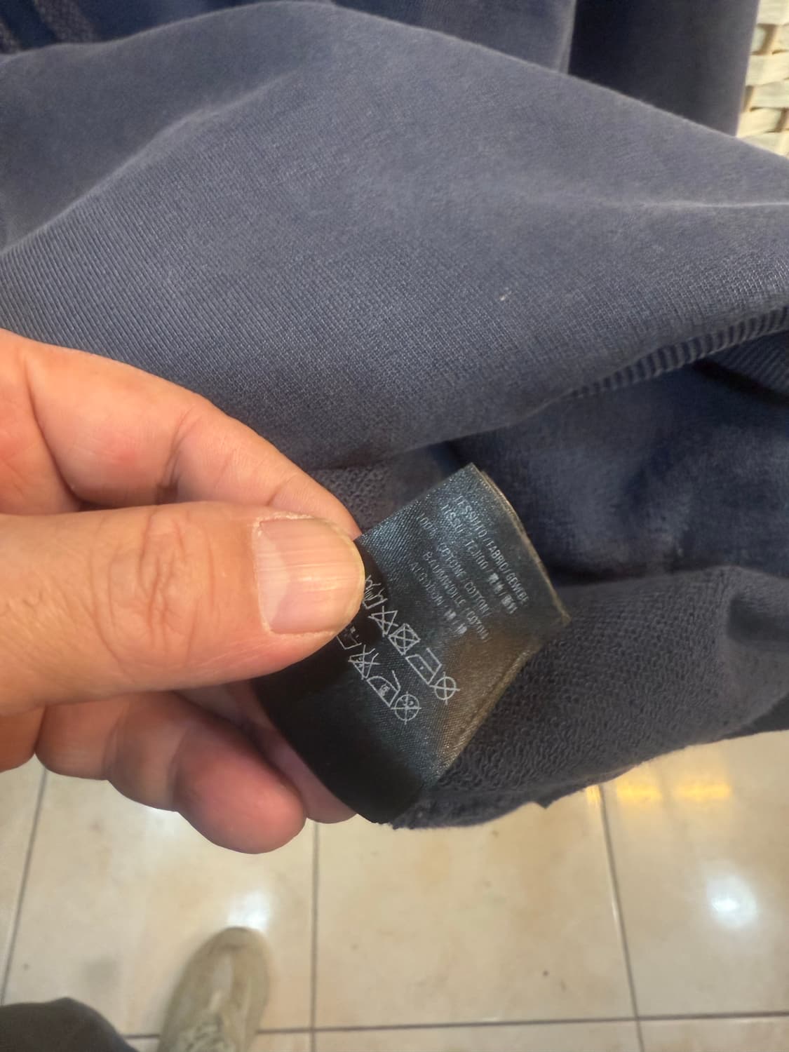 100 정품 발렌시아가 웨이브로고 후드티 팝니다 상품이미지6