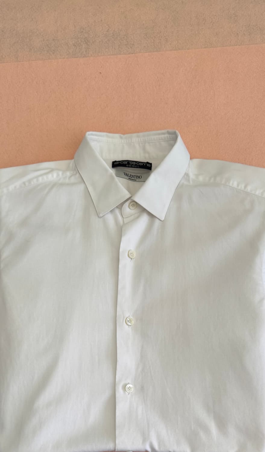 발렌티노 valentino 화이트 드레스셔츠 상품이미지7