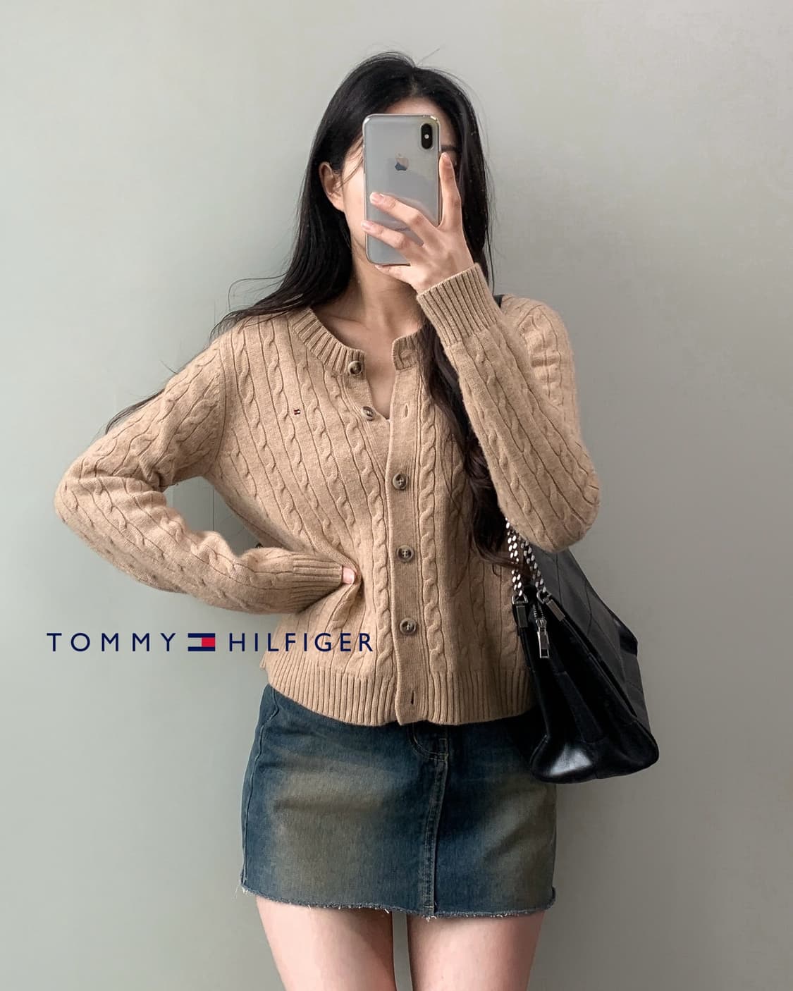 타미힐피거 케이블 가디건 상품이미지2