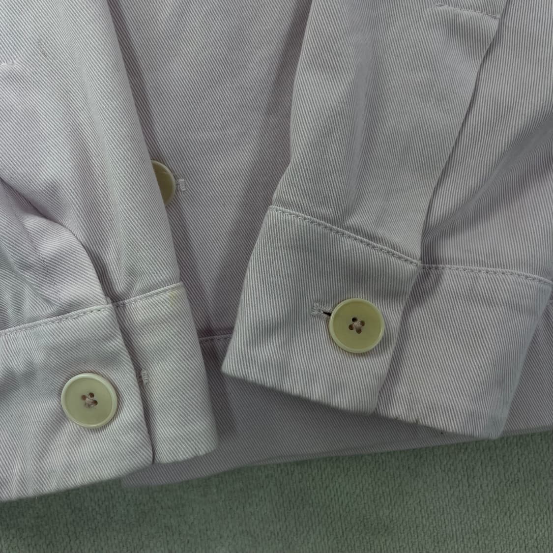 95 바레나 원포켓 핑크 코튼 셔츠 자켓 상품이미지5