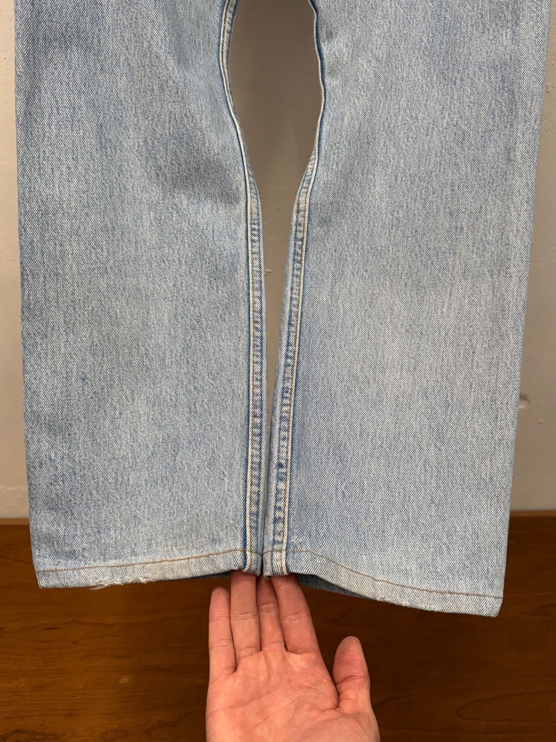 90s USA Levi's 501 Straight Denim Pants 상품이미지4