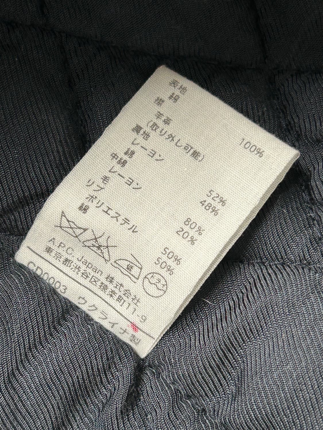 A.P.C 아페쎄 코튼 자켓 상품이미지8