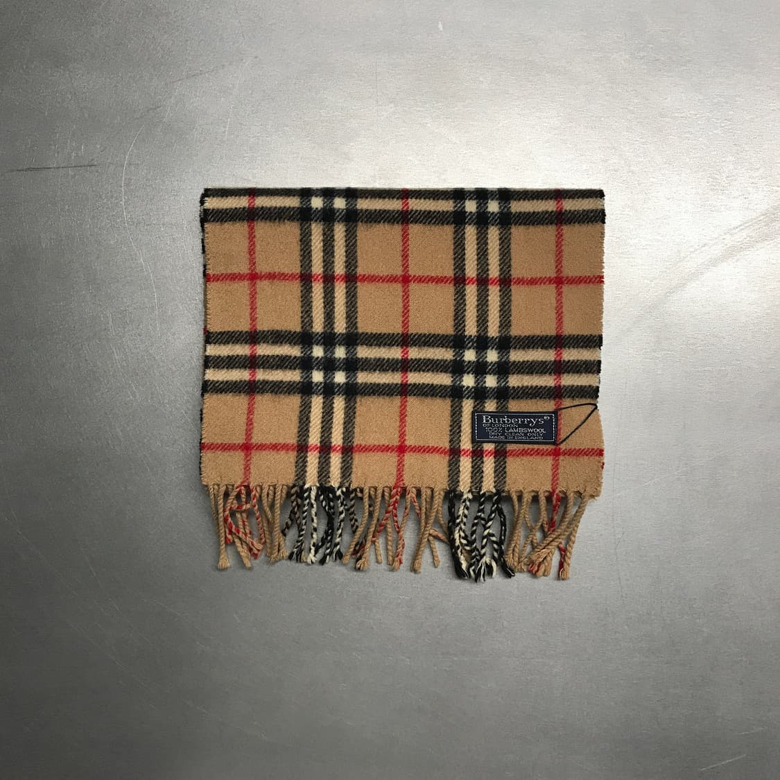 버버리 정품 램스울 머플러 베이지 상품이미지2