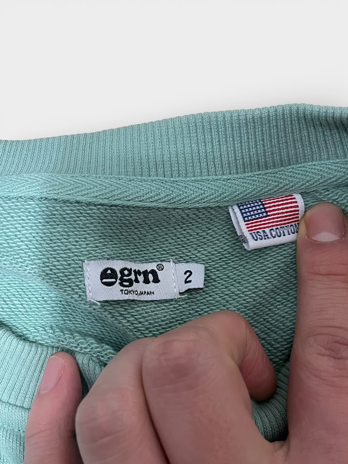 grn - Jp 버튼 맨투맨 (L추천) 상품이미지3