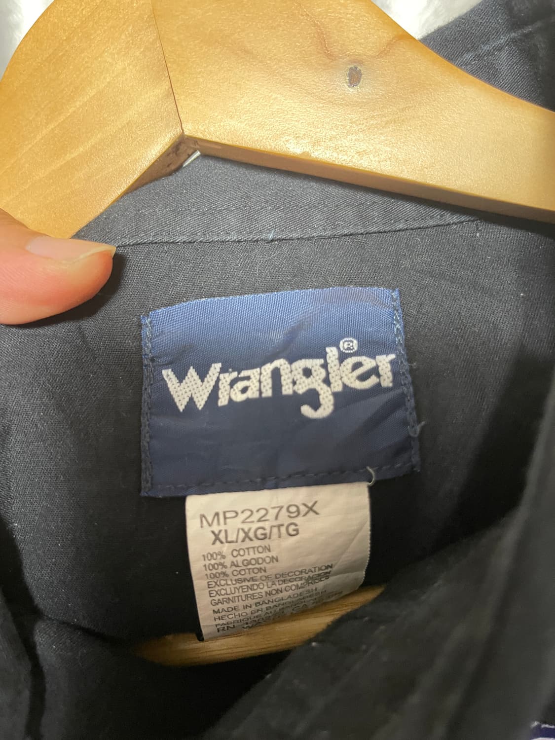 포드x랭글러 워크셔츠 XL size 상품이미지4