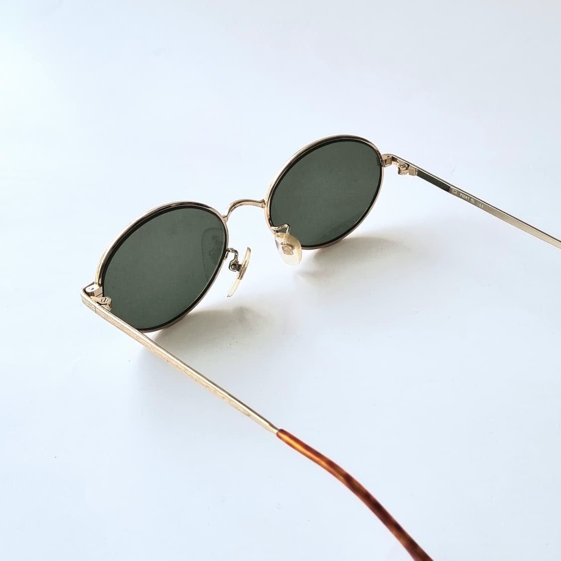 데드스탁 90s 레트로 감성 오벌 라운드 선글라스 상품이미지5