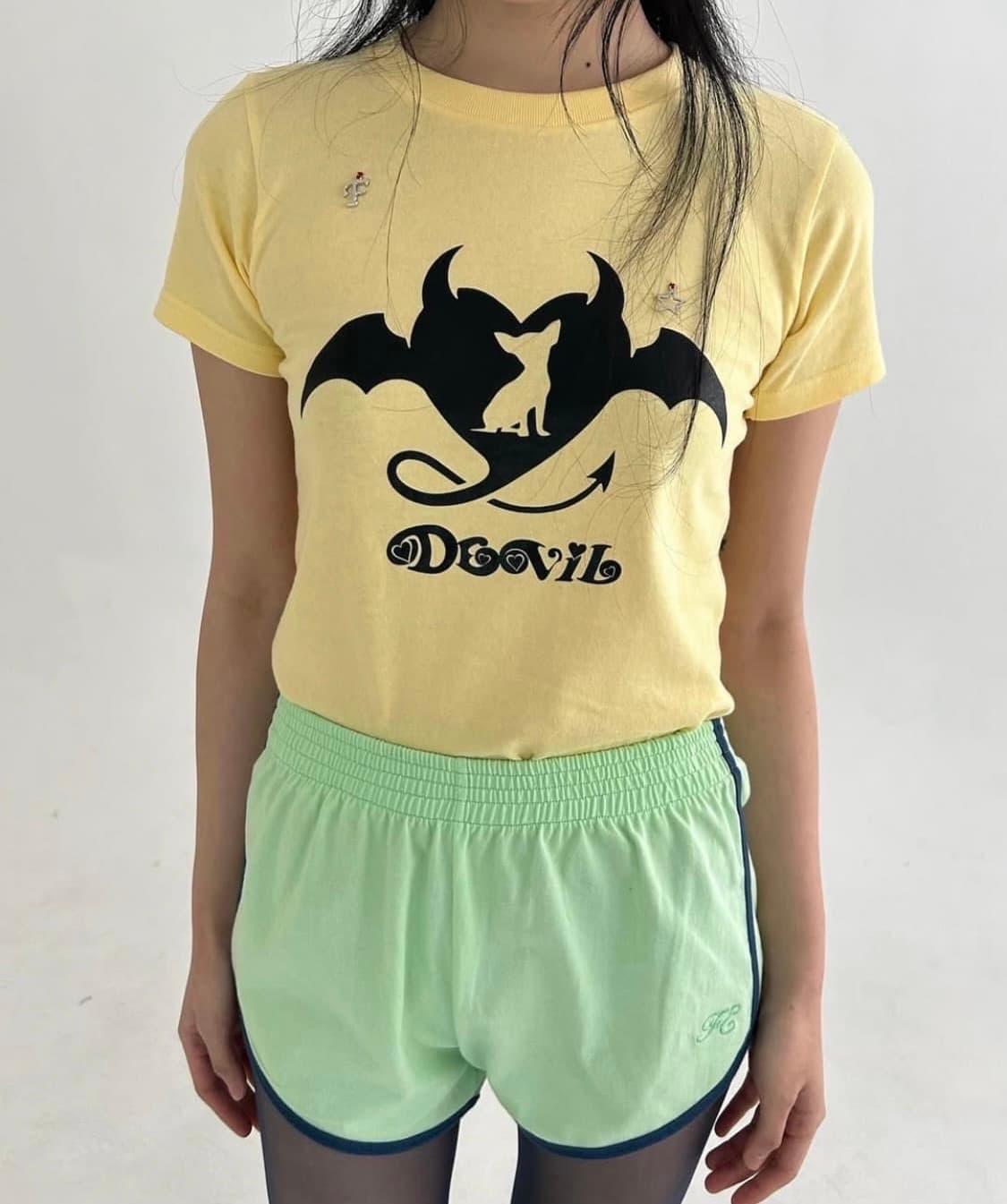 샵페어리 24ss 데빌 티셔츠 상품이미지2