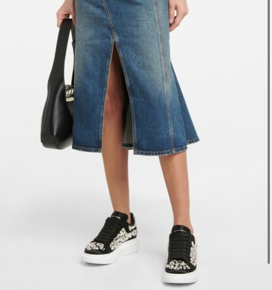 새상품) 알렉산더 맥퀸 스니커즈 블랙 36 상품이미지5