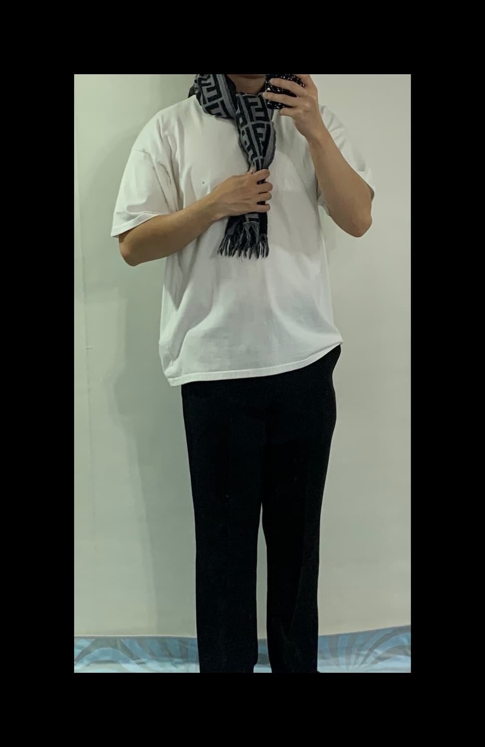 펜디 쥬카 양면 머플러(정품) 상품이미지5