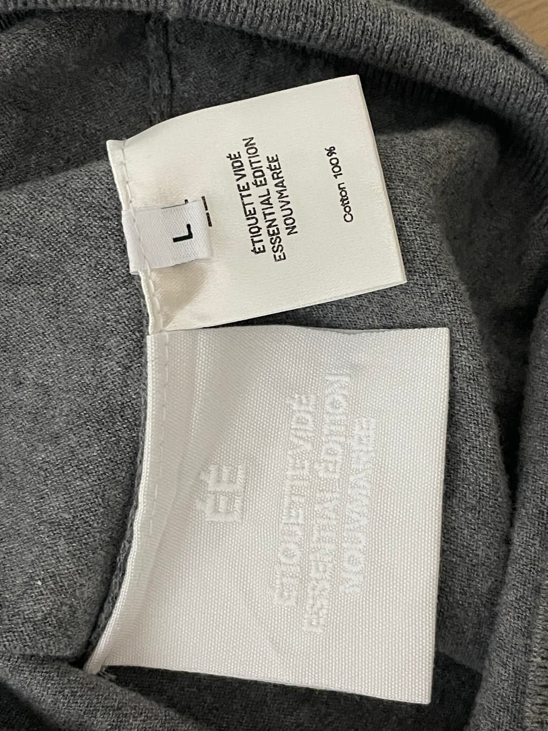 EE 2way cardigan grey 상품이미지3