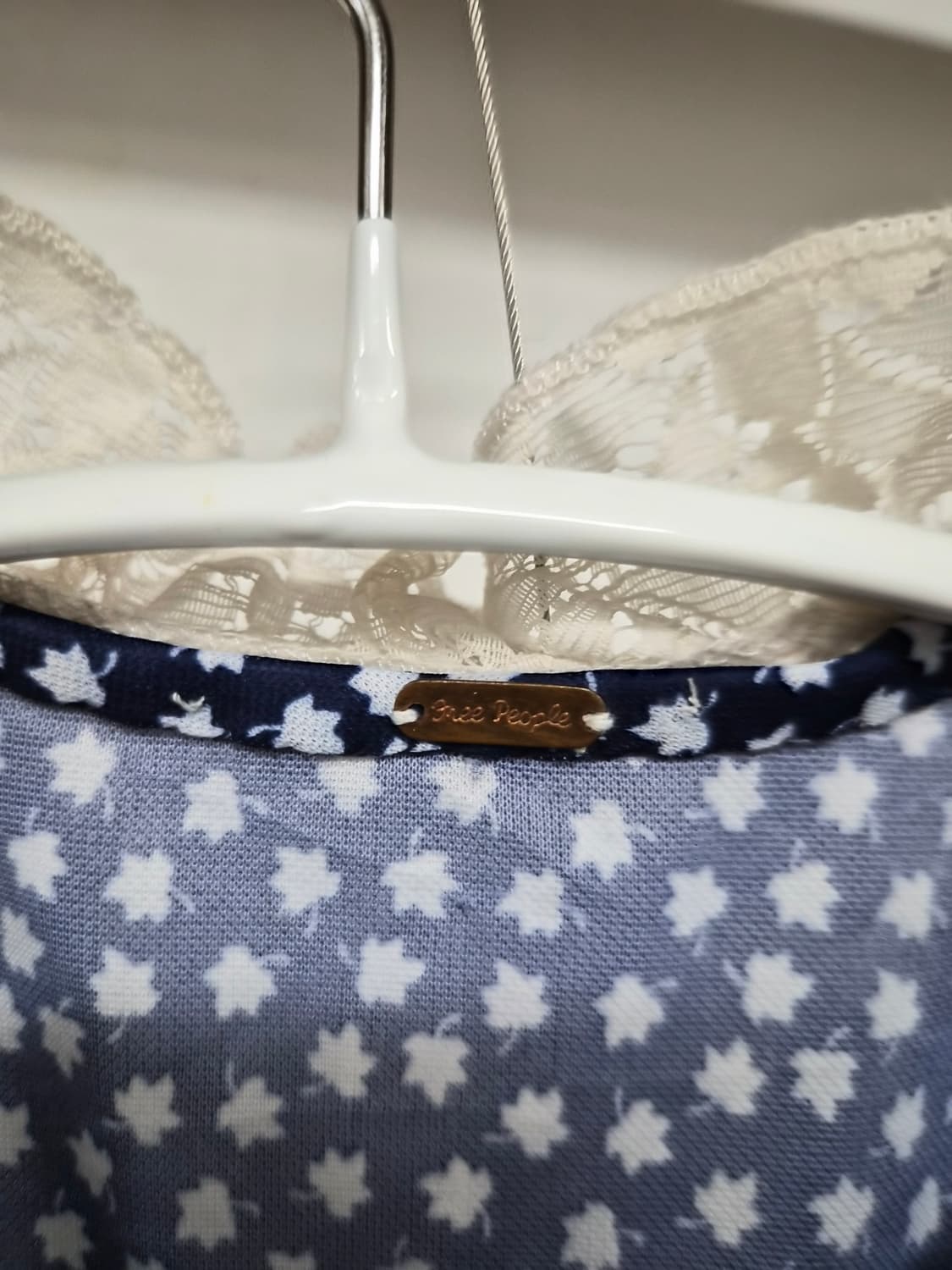 프리피플 레이스 카라 벌룬원피스 상품이미지3