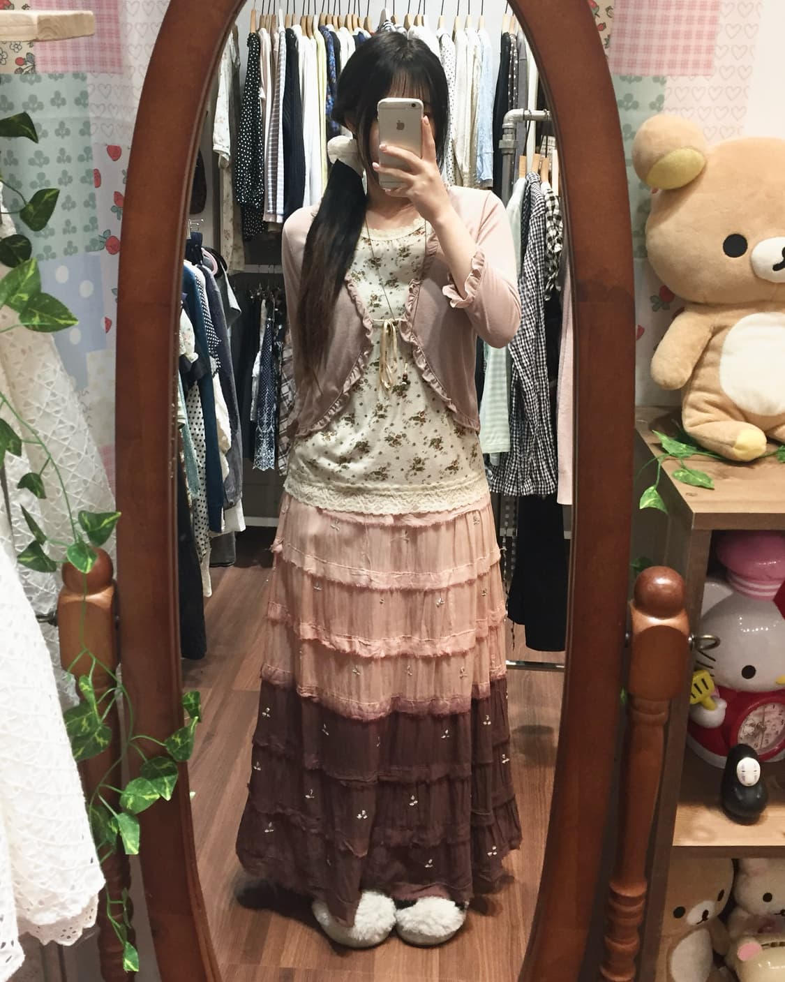 핑크 작약꽃 스커트 🪷🌷 상품이미지1