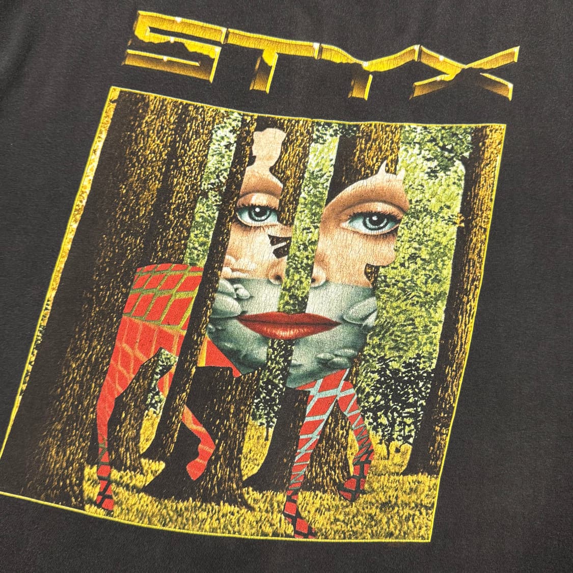 빈티지 90s STYX Band Tour Tee 밴드티 상품이미지3