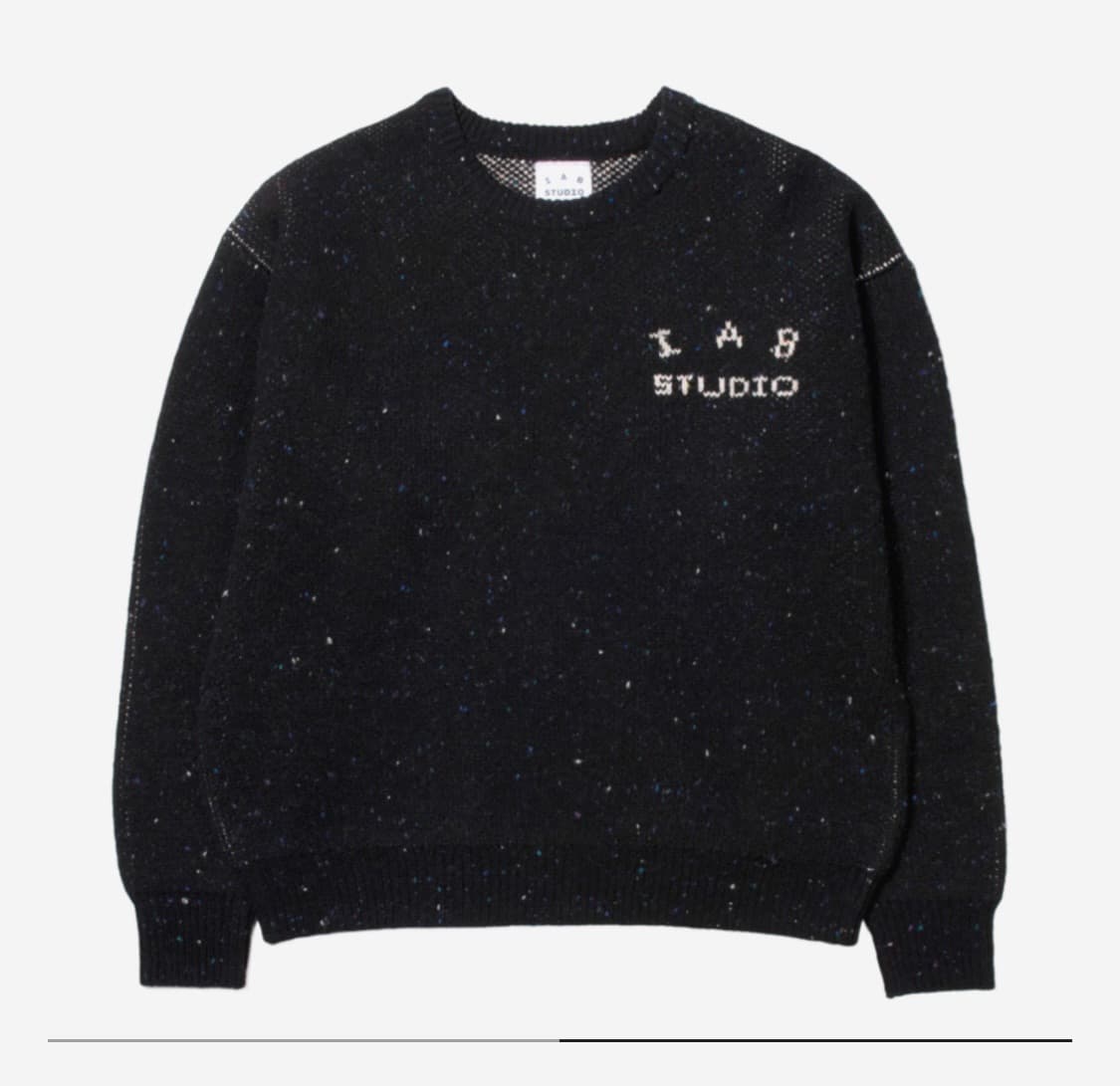 아이앱 스튜디오 니트 블랙 L 상품이미지1