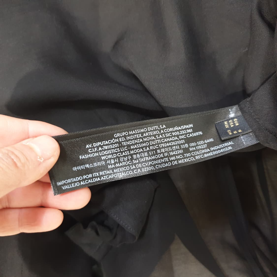 마시모두띠 시스루 블라우스 새상품 S 상품이미지7