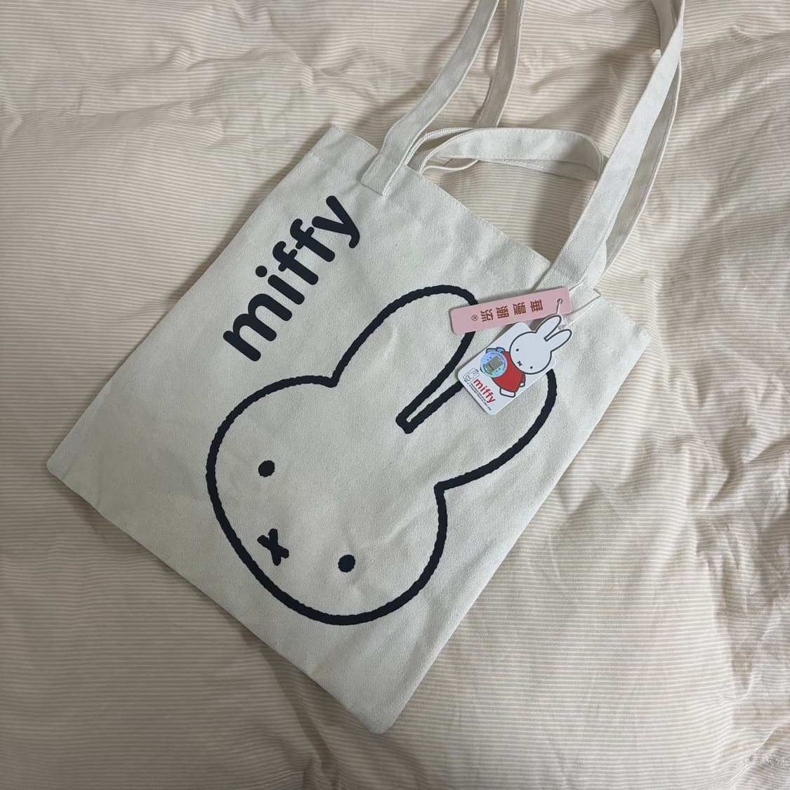 미피 miffy 토트백 캔버스 가방 에코백 장바구니 상품이미지2