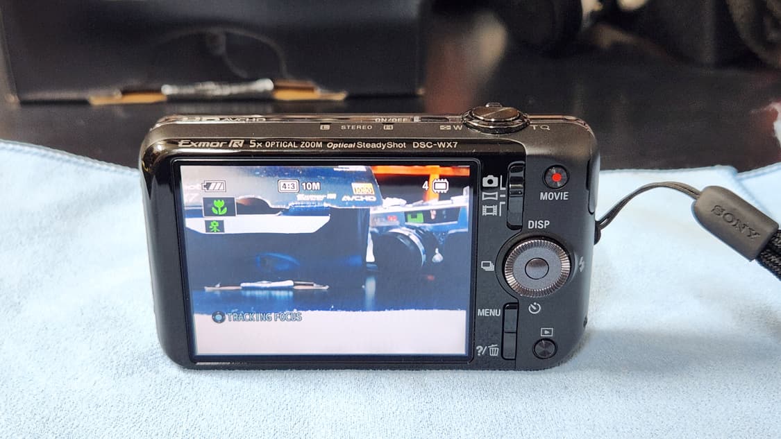 소니 DSC-WX7 빈티지 디카 풀박스 상품이미지6