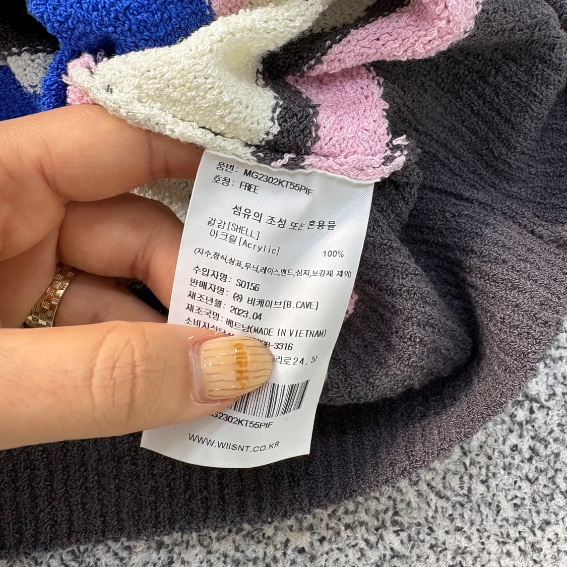 F 와릿이즌 반팔 니트 폴로 셔츠 0423J 상품이미지4