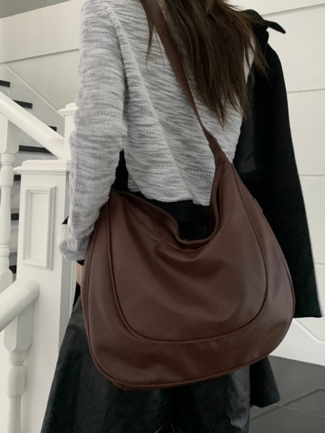 <남서연 착용> 릿킴 everyday bag (wine) 상품이미지2