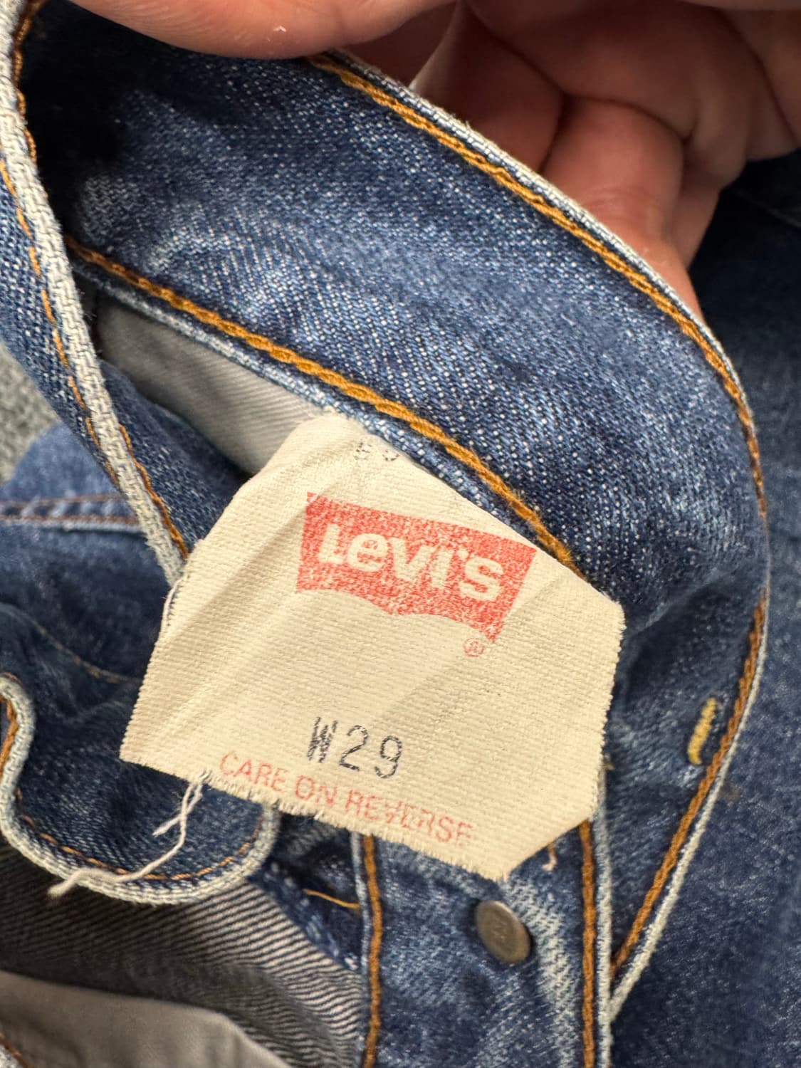 29)리바이스 빈티지 워싱 503 데님팬츠 상품이미지6