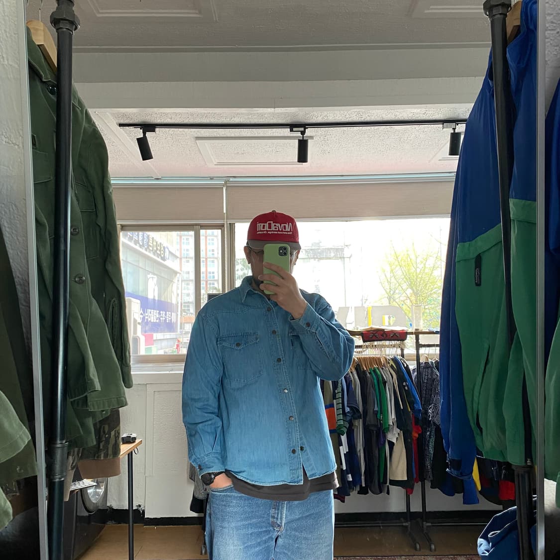 🌊90s USA mickey western shirts 상품이미지10