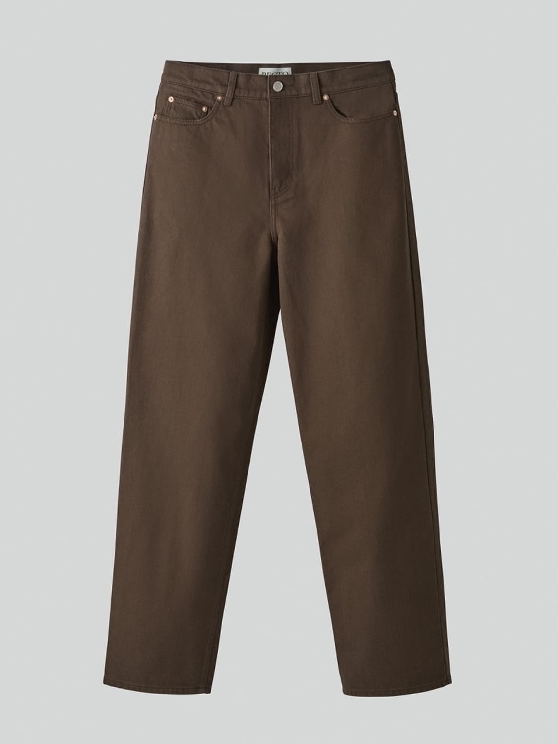 (S)렉토 25SS REGULAR FIT DENIM PANT 빈티지브라운 상품이미지1