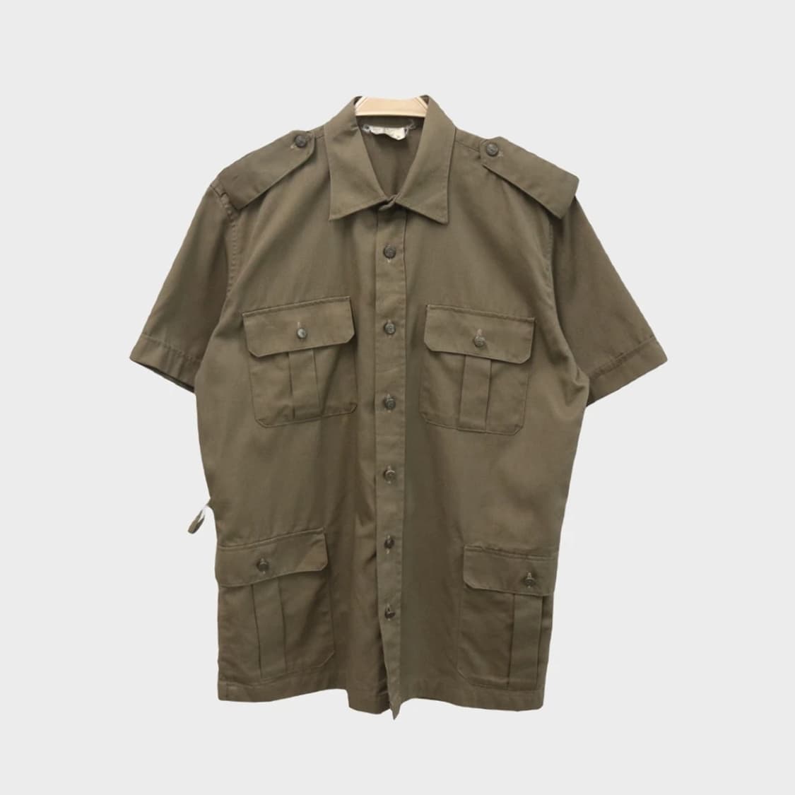 80'S ITALIAN ARMY 반팔 상의 68448 상품이미지1